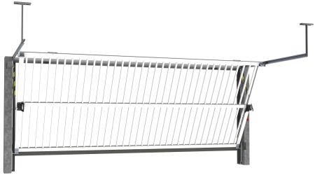 Porte basculante automatique sur mesure fabriquée en France
