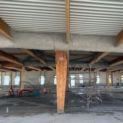 Protection incendie des structures bois : l'efficacité des solutions projetées