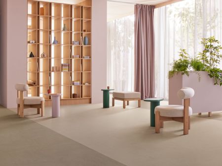 Le linoléum modulable et créatif au service des architectes