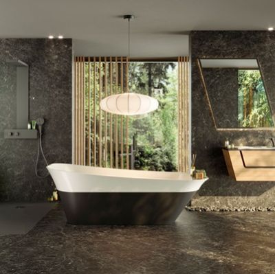 Le charme élégant et raffiné des salles de bains noires