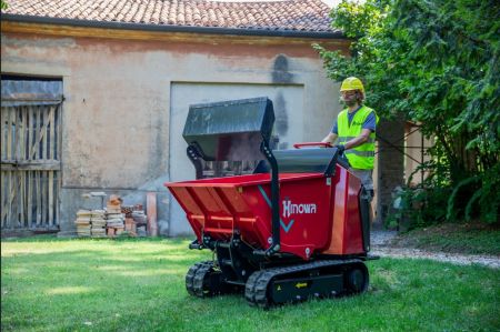 Le minidumper compact, puissant et zéro émission pour vos chantiers