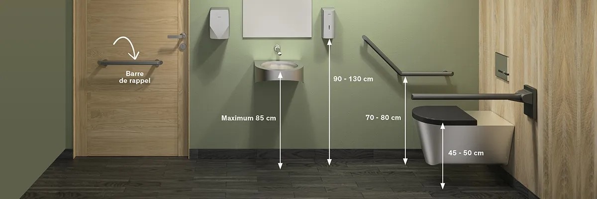 Accessibilité dans les sanitaires des lieux publics : simple obligation ou véritable engagement ?
