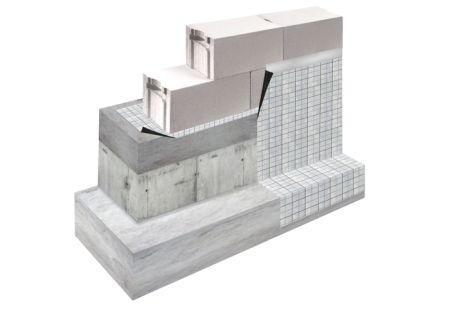INFRA, écran et bande d'arase anti-capillarités
