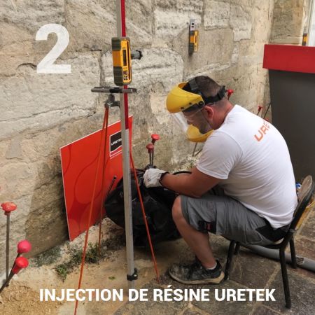 Stabilisation et renforcement d'une église du XIIIème siècle