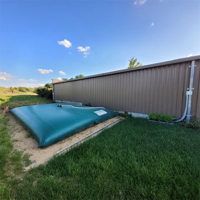 Récupérer l'eau de pluie grâce aux citernes souples
