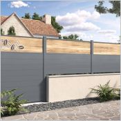 Clôtures et brise-vue aluminium CLOVIA