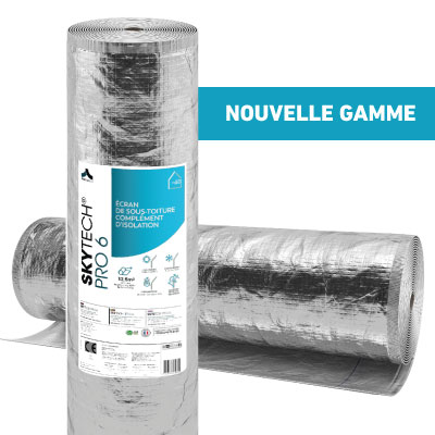 La nouvelle gamme d'écran pare-pluie pour toitures et façades 