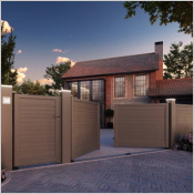 Illuminez votre entr&eacute;e et votre portail avec l'&eacute;clairage LED int&eacute;gr&eacute;