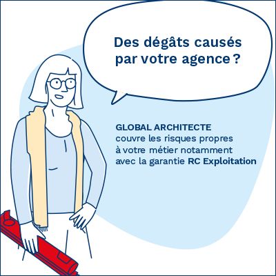 La responsabilité civile exploitation pour les architectes… illustrée en BD 