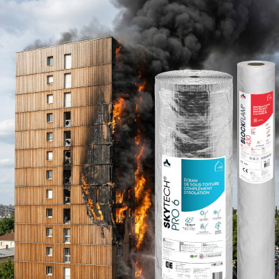 La nouvelle gamme d'écran pare-pluie pour façades ventilées