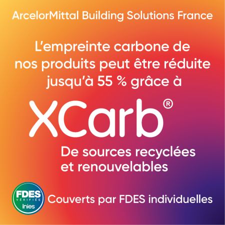 Nos solutions acier bas carbone et photovoltaïques pour accompagner le bâtiment durable