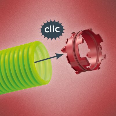 Un clic pour une installation de ventilation étanche, fiable et durable