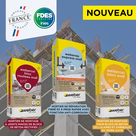 La gamme gros œuvre et travaux publics dédiée à la construction plus durable