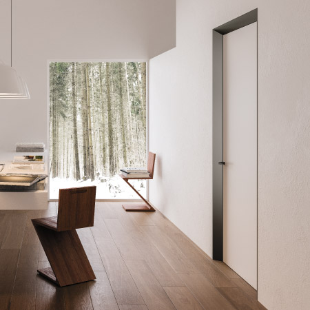 Eclisse 40, huisserie invisible et architecturale