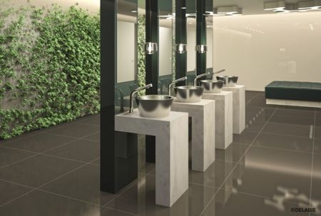 Du design dans les sanitaires publics