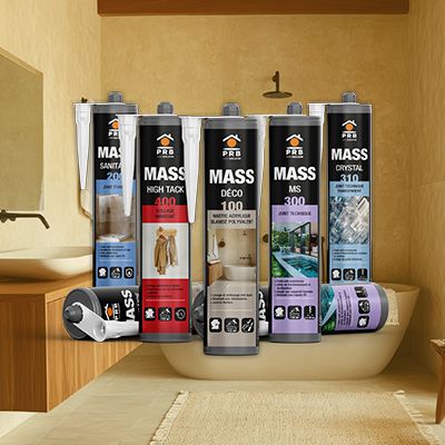 Une nouvelle gamme complète de mastics pour tous vos besoins