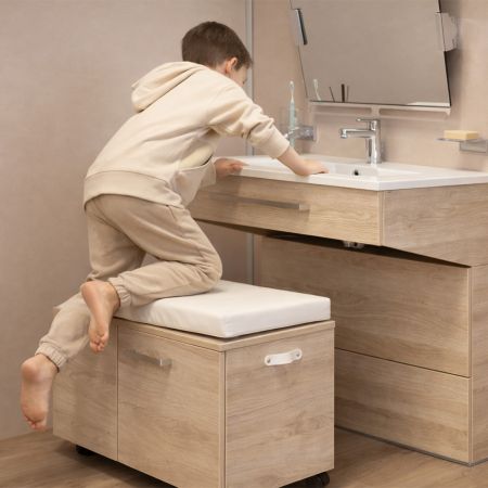 Tékio : et si le meuble de salle de bains s'adaptait à la vie, plutôt que l'inverse ?