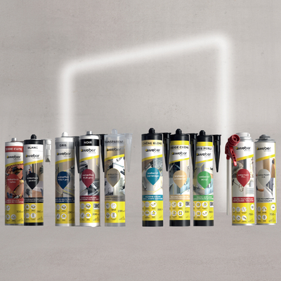 Mastics & mousses Weber : des solutions pour chaque besoin