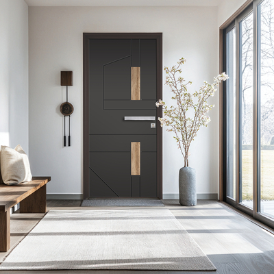 Quand la porte d’entrée devient une signature architecturale