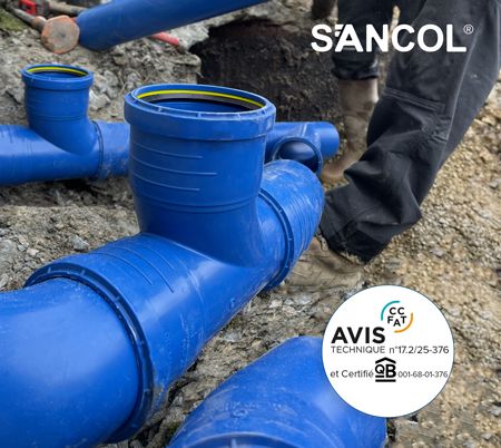 Gamme évacuation SANCOL sous Atec : Une mise en œuvre pensée pour les professionnels Gamme évacuation SANCOL sous Atec : Une mise en œuvre pensée pour les professionnels