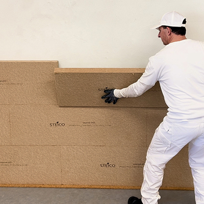 Rénovation thermique par l'intérieur avec STEICOinternal