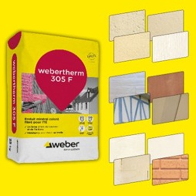 L’ITE prend du relief avec webertherm 305 F