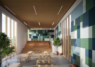 Rockfon Canva : l'acoustique murale devient un élément de design assumé