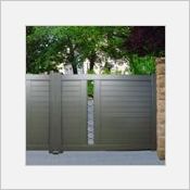 Portails et clôtures de jardin en PVC et en aluminium
