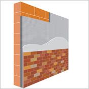 BriqueIso, système d’Isolation Thermique par l’Extérieur pour une façade terre cuite