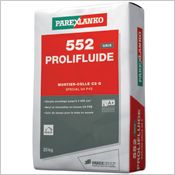 552 Prolifluide - Mortier colle amélioré fluide
