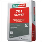 701 Clavex - Mortier de scellement  retrait compens