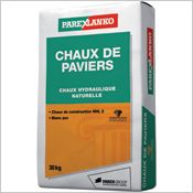 Chaux de Paviers - Chaux naturelle pure blanche nhl2