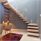 Bien pensé, un escalier en bois massif et réalisé sur mesure rend exceptionnelle votre maison