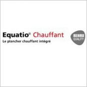 Equatio Chauffant, le plancher chauffant intégré