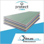 Protect, la gamme de plaques de plâtre Isolava