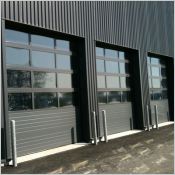Portes sectionnelles industrielles SAFIR Isotec, Thermotec et Cristal
