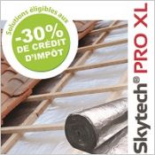 SKYTECH PRO XL : Le seul cran isolant et non combustible pour la rnovation des toitures et faades