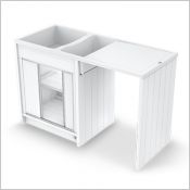 Giga 140 Composite PVC - Concept meuble + évier