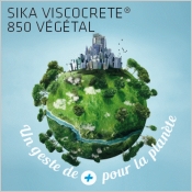 Sika ViscoCrete 850 Vgtal, le premier adjuvant biosourc pour bton !
