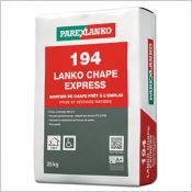 194 LANKO CHAPE EXPRESS - Mortier de chape