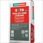 5078 PROLIFLUIDE CHRONO - Mortier-colle fluide amélioré déformable