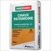 CHAUX Patrimoine - Chaux hydraulique naturelle nhl3,5