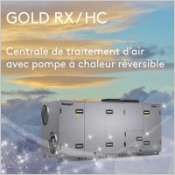 GOLD RX HC, la centrale de traitement d'air avec pompe à chaleur réversible