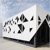 HIMACS Solid Surface Façade - Matériau pour façade