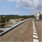 Quel lestage sur les toitures  isolation inverse inaccessibles, techniques, avec dalle sur plot ?