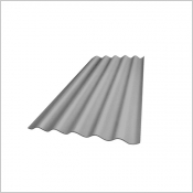 PLAKFORT 5 T.N. - Plaques ondulees en fibres-ciment