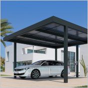 Carport photovoltaïque Solcar System - Carport, abri de voiture, abri extérieur