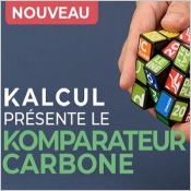 Kalcul, l'outil digital gratuit de KP1 s'enrichit : le ''Komparateur'' carbone est intgr 