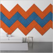 Gamme Knauf Organic Colors - Mur & plafond accoustique laine de bois