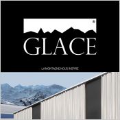 GLACE - Bardage alatoire design